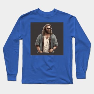 Fat Thor The Dude Long Sleeve T-Shirt